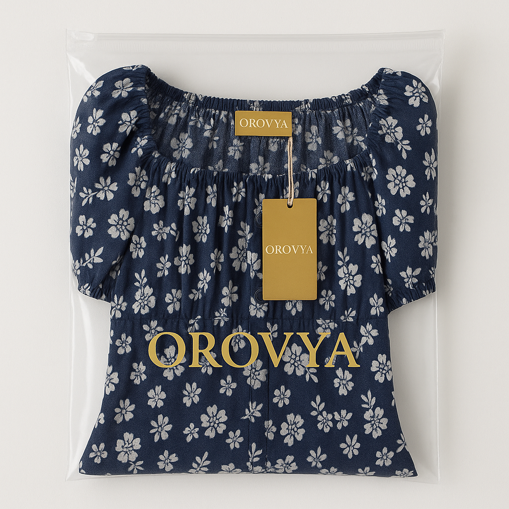 Blue Floral Maxi Dress