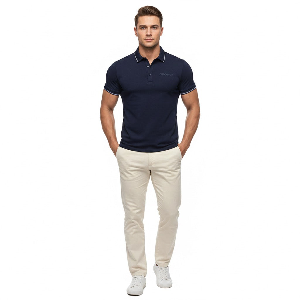 Men’s Premium Navy Polo Shirt