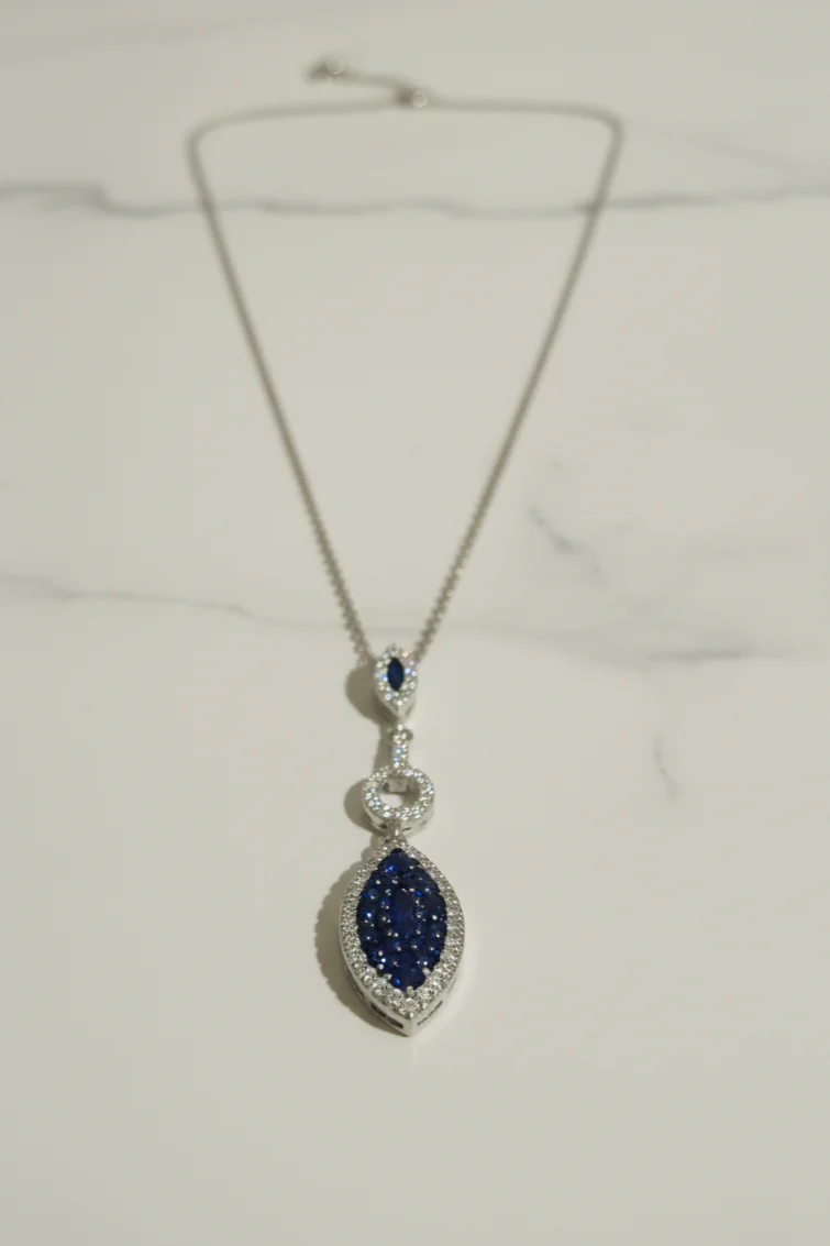 The Azure Drop Necklace
